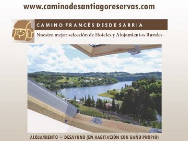 Últimos 100 km Sarria - Santiago 420€. Hoteles y alojamientos rurales