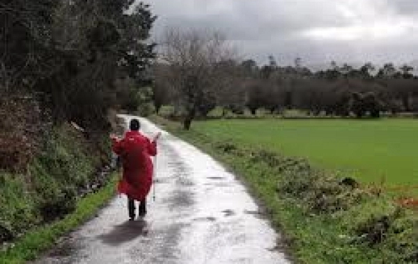 Mapa del Camino de Santiago de Finisterre